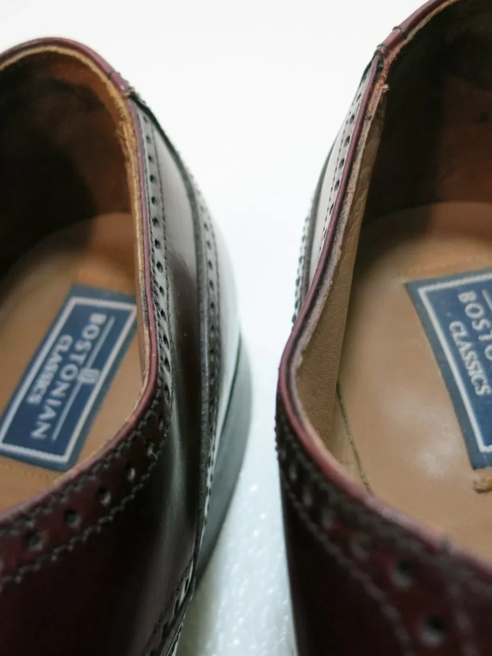 Bostonian Wingtip Brogue Leather Fashion Dress Oxford Men's Footwear Sz 9.5 D/B